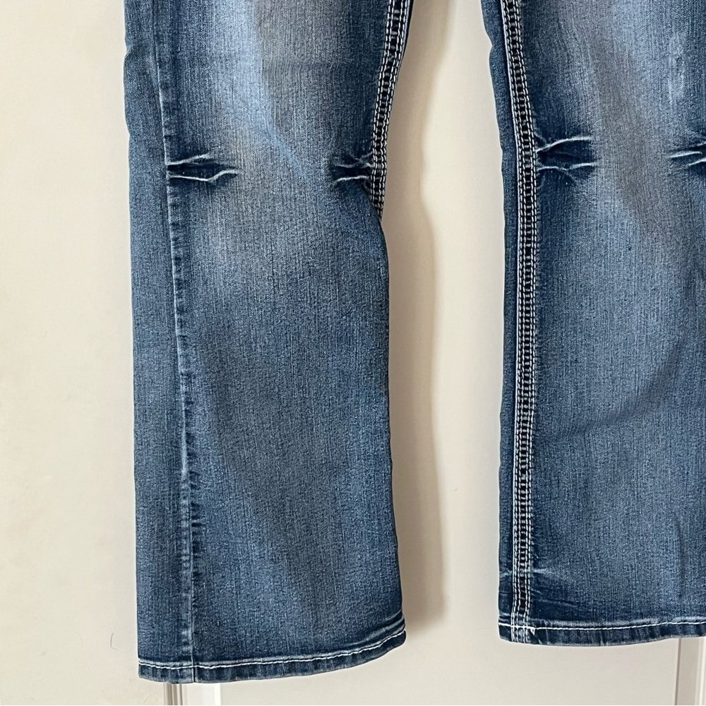 Amethyst Jeans Boot Cut in Medium Wash Juniors Size 13 - Picture 7 of 15